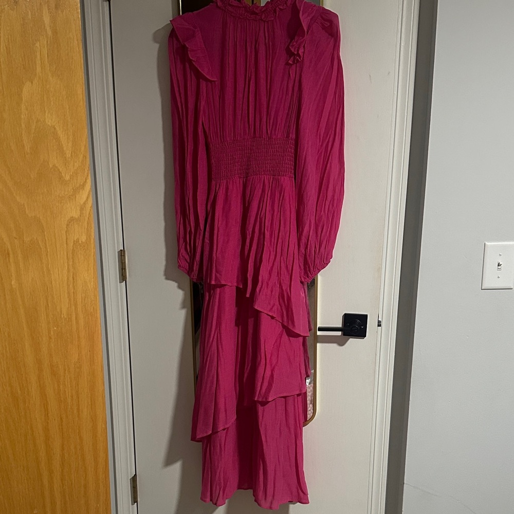 Elegant Pink Women's Dress